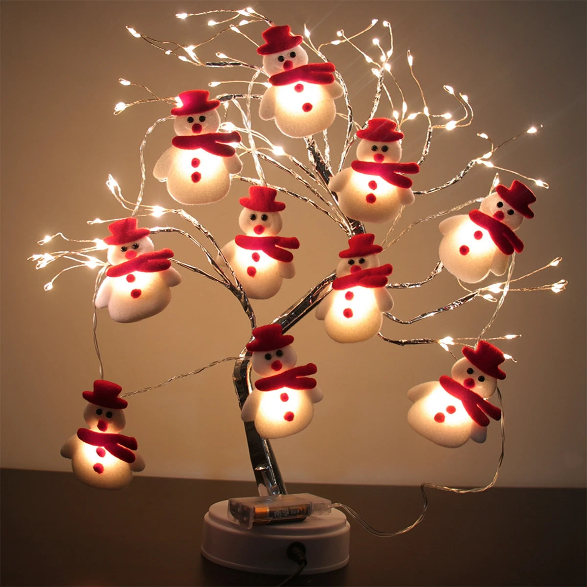 Snowman Christmas LED Garland String Light