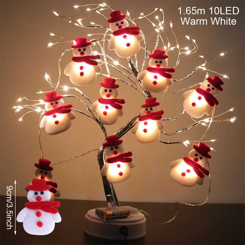 Snowman Christmas LED Garland String Light