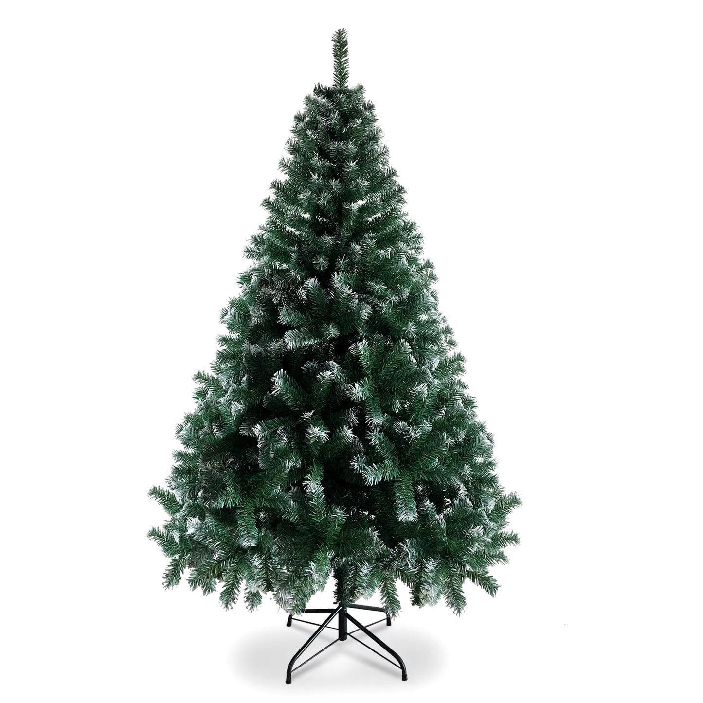 Christmas Tree 6FT Iron Leg White PVC 812 Branches 