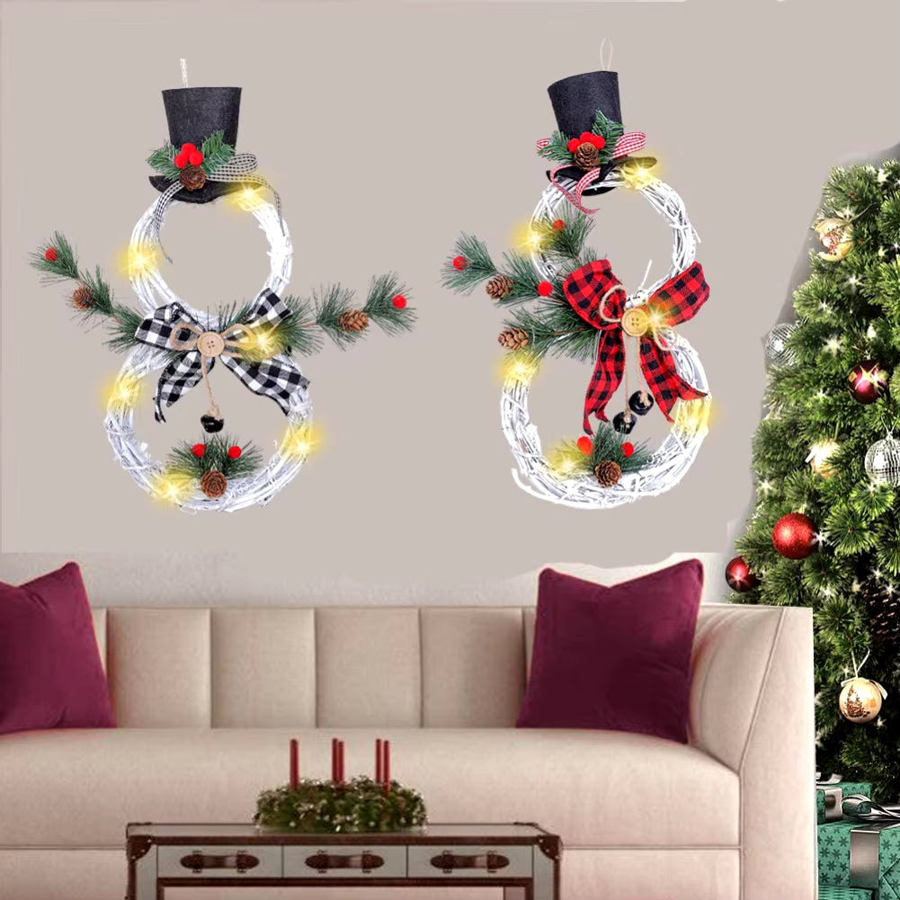 Christmas Luminous Snowman Decoration 