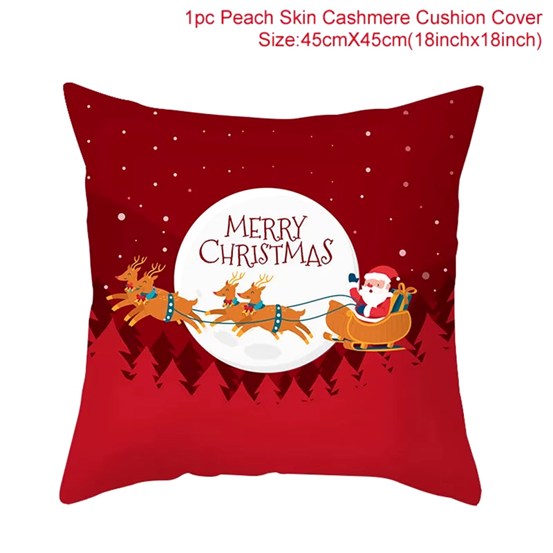 Christmas Cushion Cover  Decorations for Home