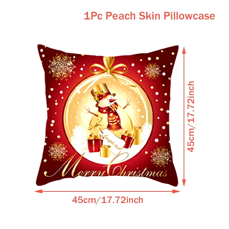 Christmas Cushion Cover  Decorations for Home