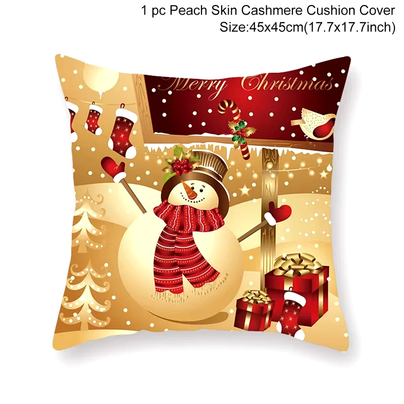 Christmas Cushion Cover  Decorations for Home