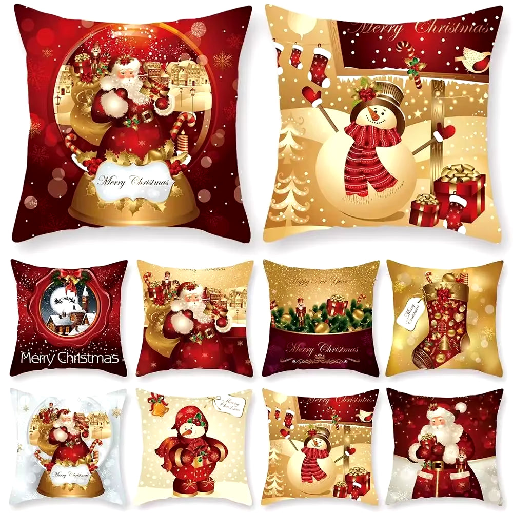 Christmas Cushion Cover  Decorations for Home