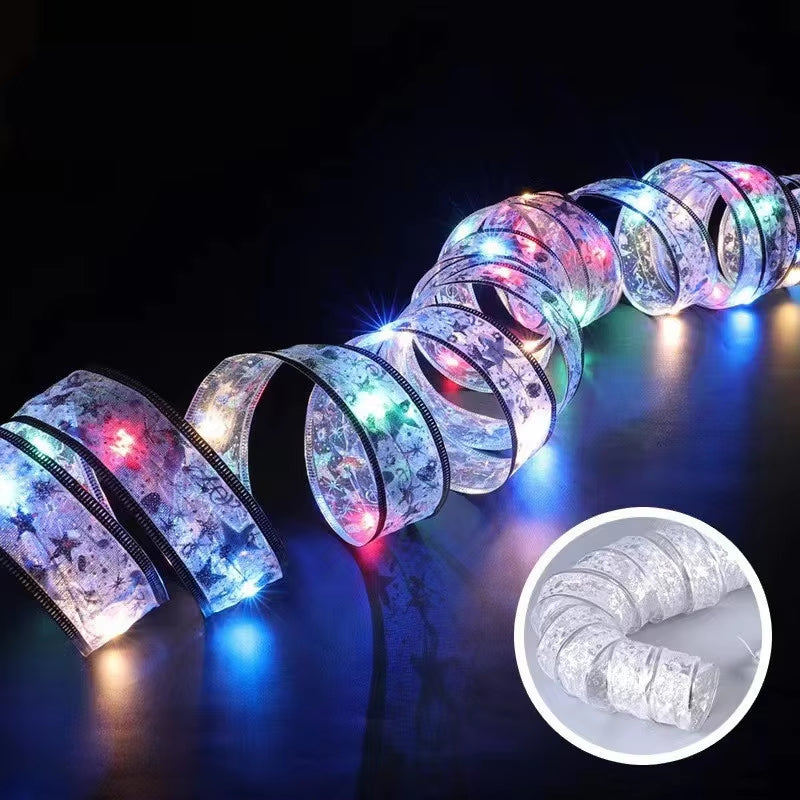 Christmas Decoration LED Ribbon Fairy Lights Christmas Tree