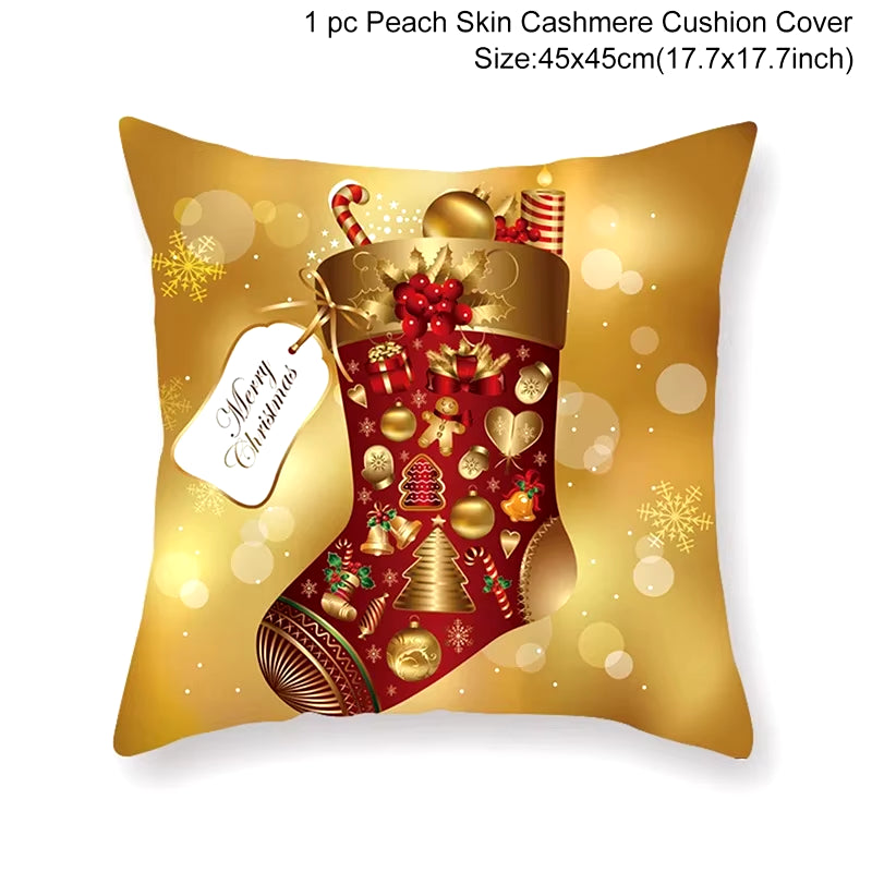 Christmas Cushion Cover  Decorations for Home