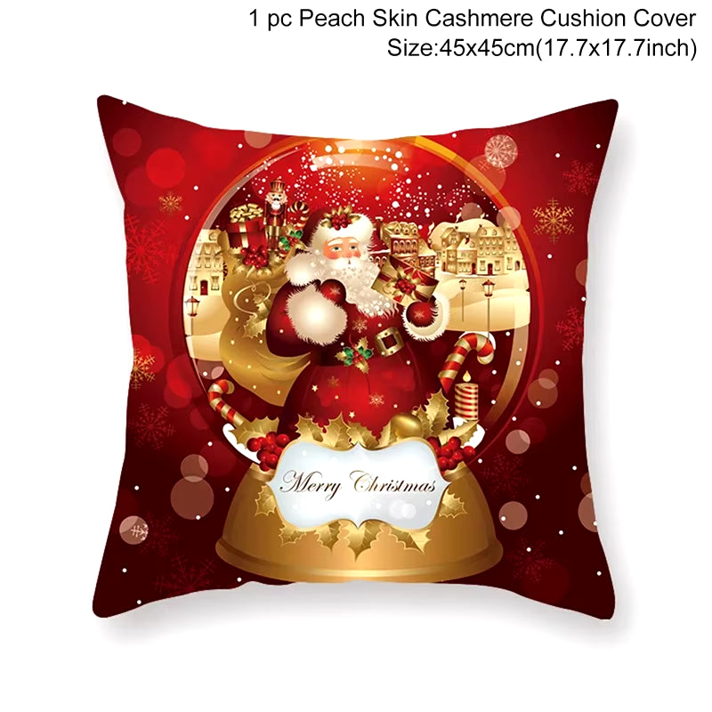 Christmas Cushion Cover  Decorations for Home