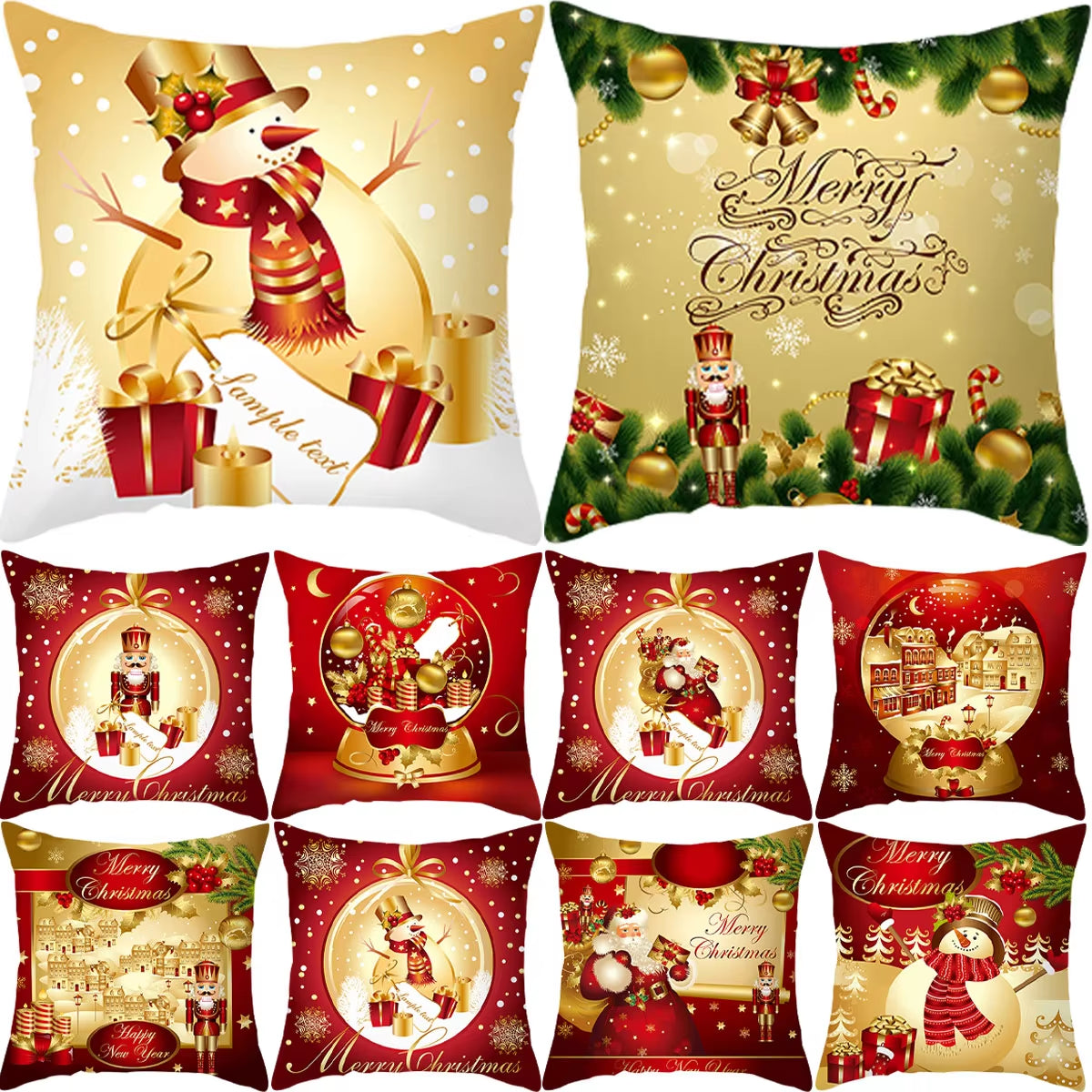 Christmas Cushion Cover  Decorations for Home