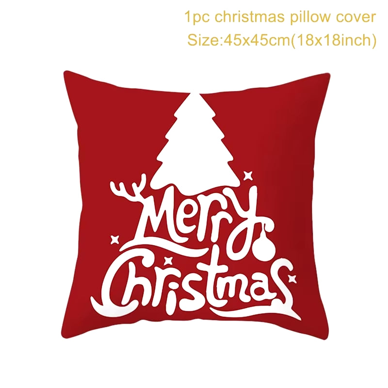 Christmas Cushion Cover  Decorations for Home