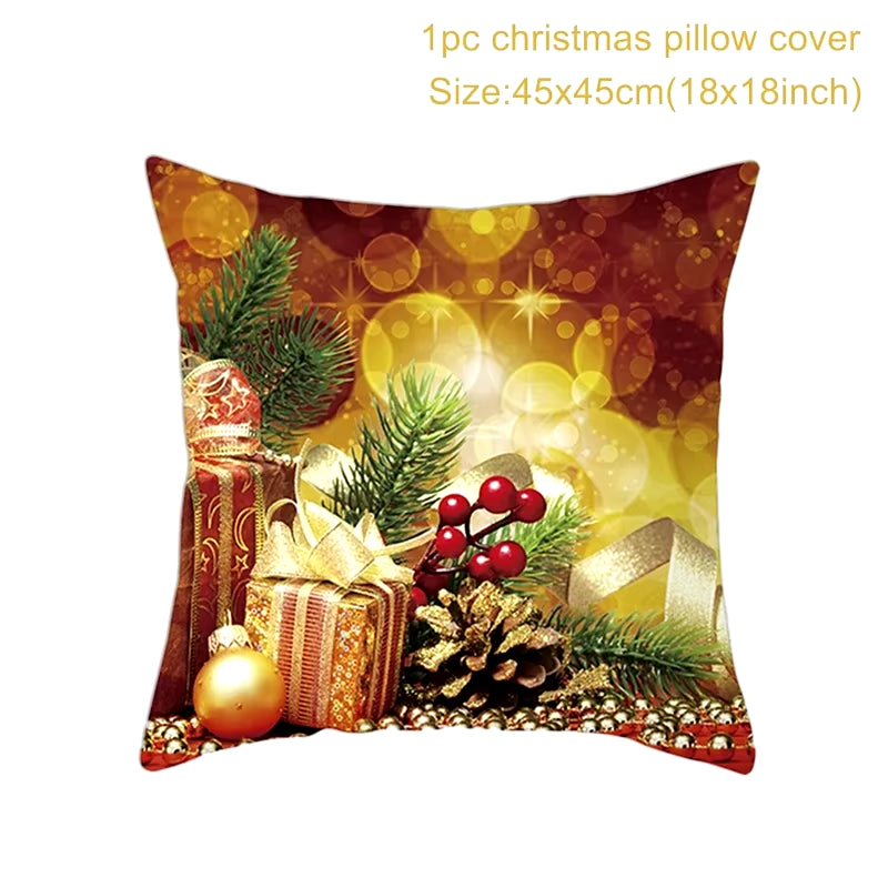 Christmas Cushion Cover  Decorations for Home