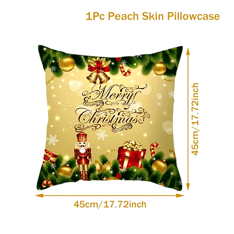 Christmas Cushion Cover  Decorations for Home