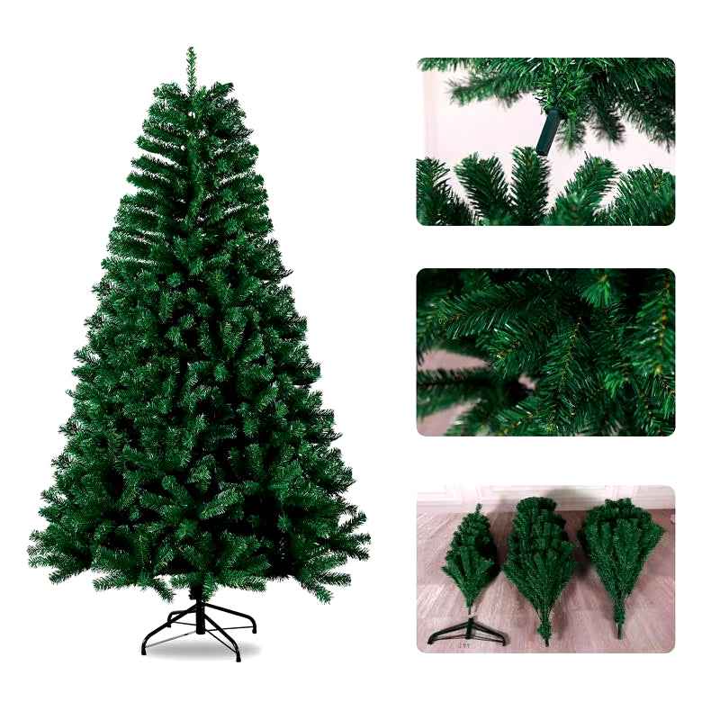 Christmas Tree1.2/1.5/1.8/2.1M Encryption Green PVC