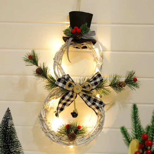 Christmas Luminous Snowman Decoration 