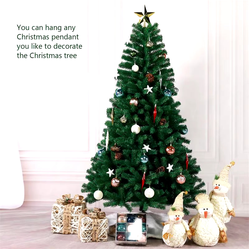 Christmas Tree1.2/1.5/1.8/2.1M Encryption Green PVC