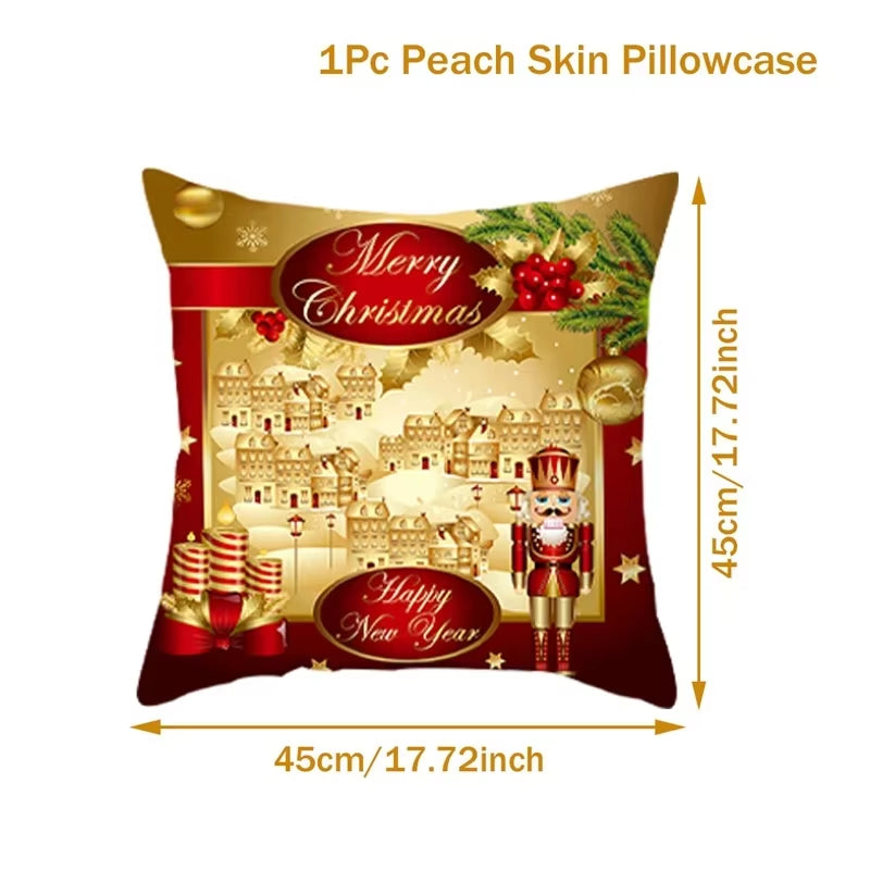 Christmas Cushion Cover  Decorations for Home