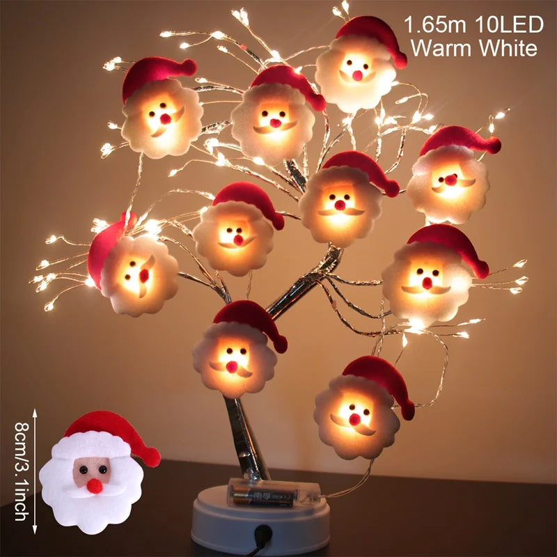 Snowman Christmas LED Garland String Light