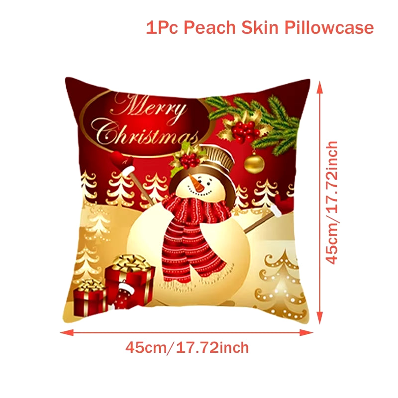 Christmas Cushion Cover  Decorations for Home