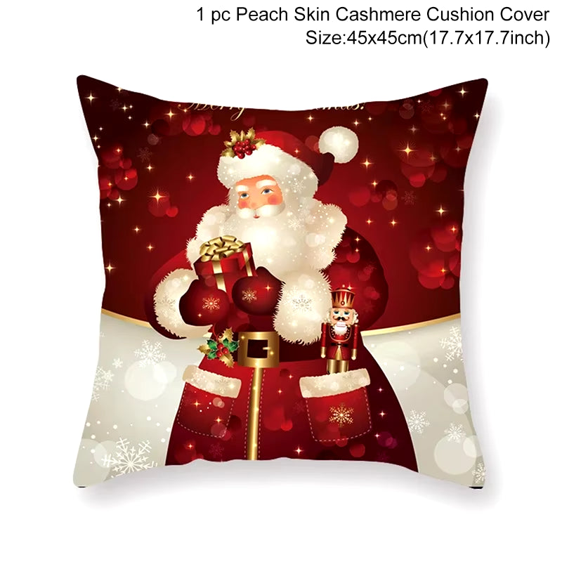 Christmas Cushion Cover  Decorations for Home