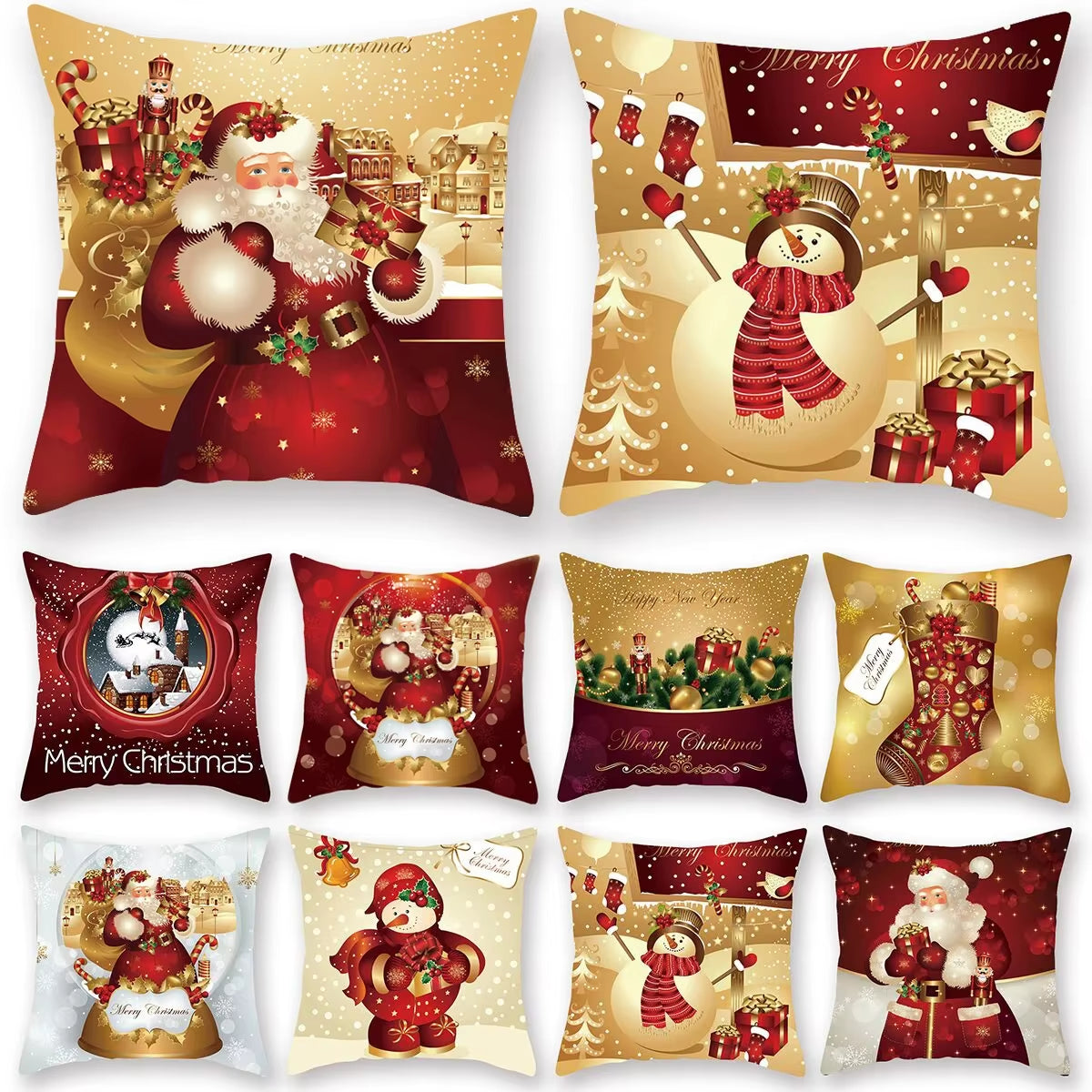 Christmas Cushion Cover  Decorations for Home