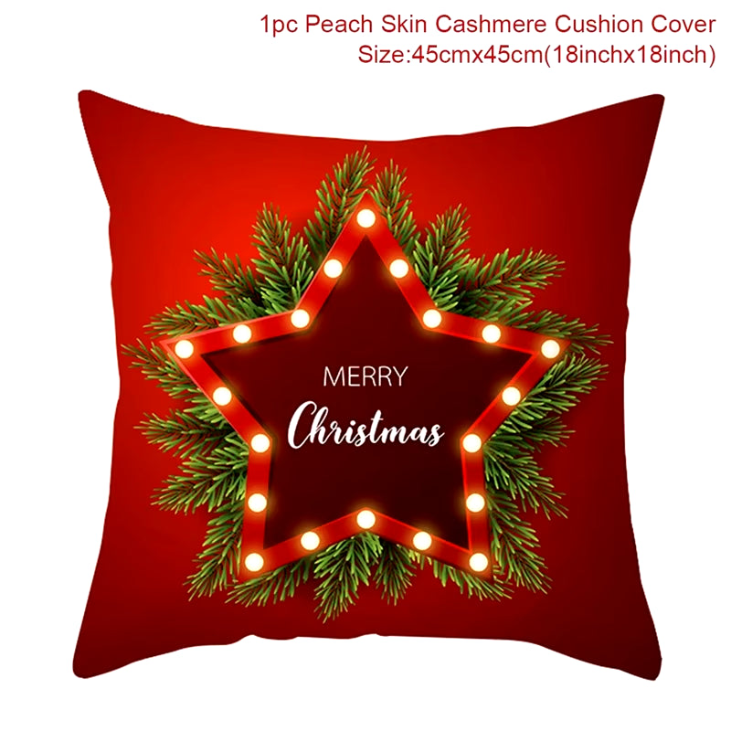 Christmas Cushion Cover  Decorations for Home