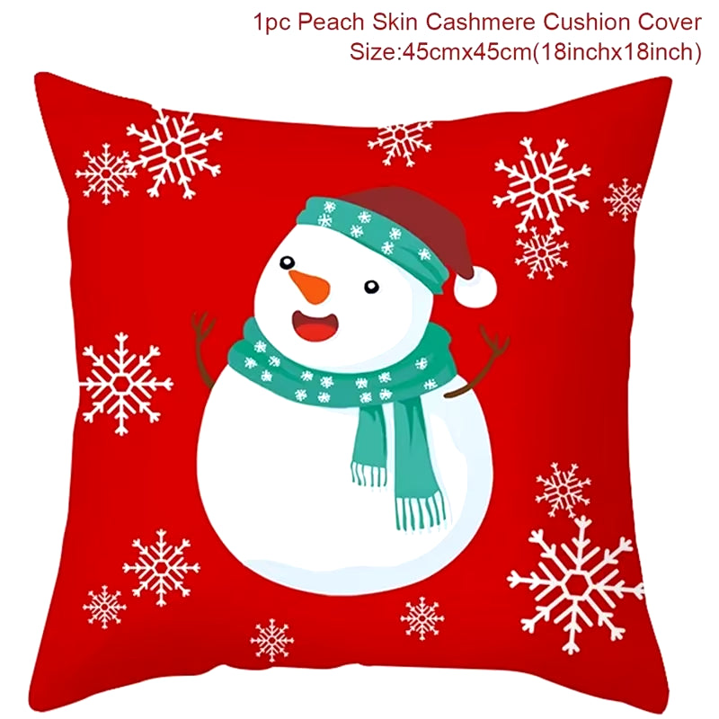 Christmas Cushion Cover  Decorations for Home