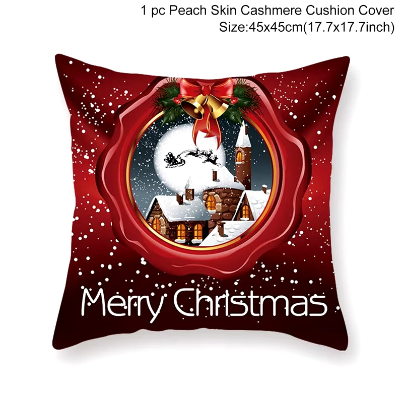 Christmas Cushion Cover  Decorations for Home