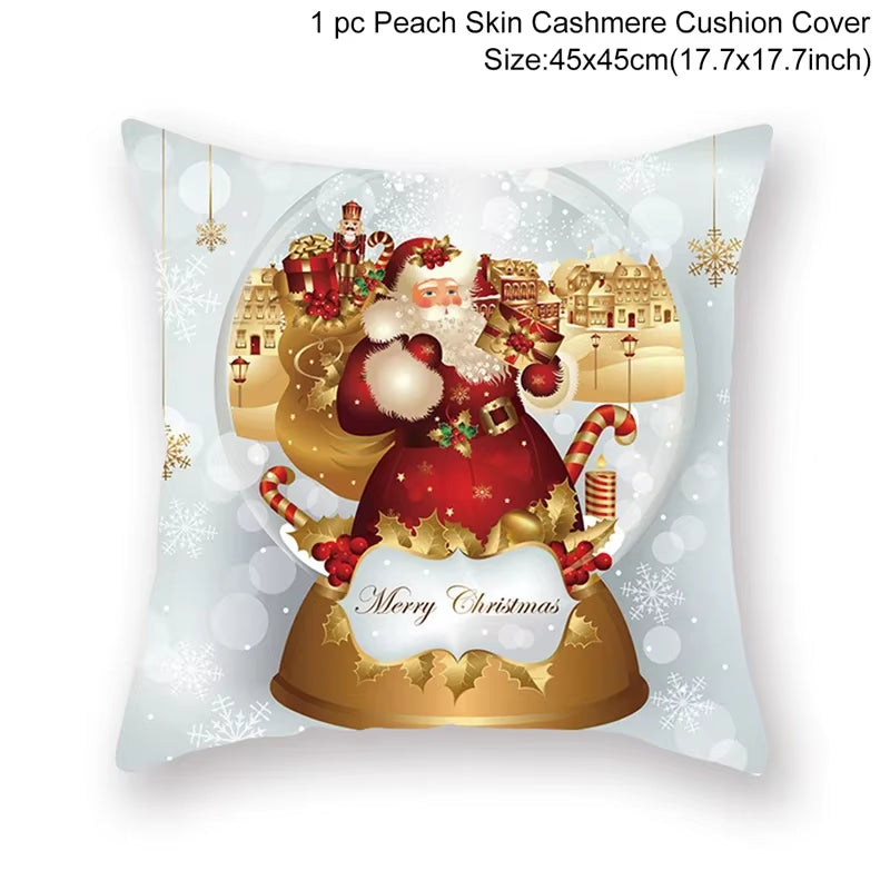 Christmas Cushion Cover  Decorations for Home