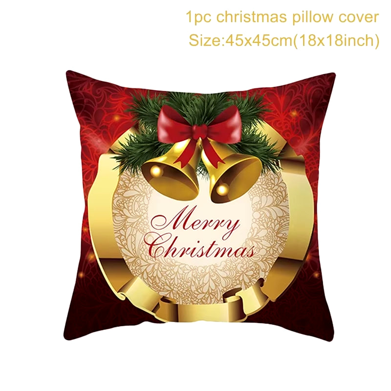 Christmas Cushion Cover  Decorations for Home