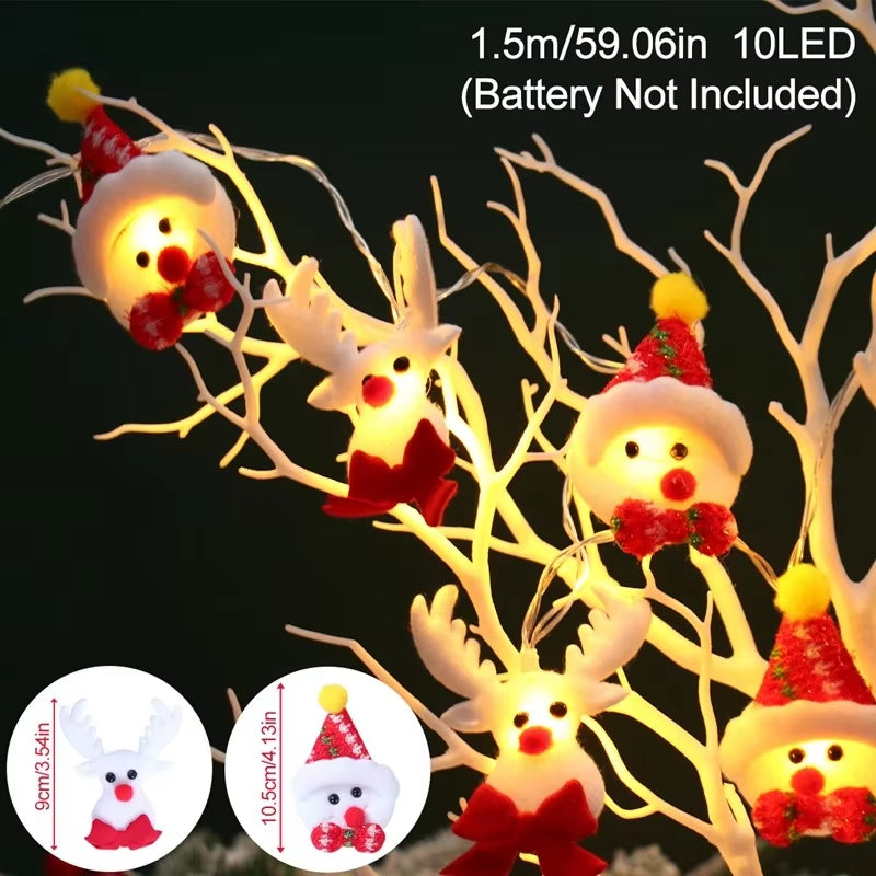 Snowman Christmas LED Garland String Light