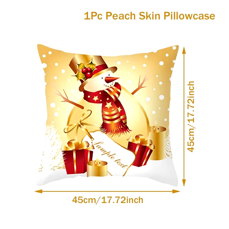 Christmas Cushion Cover  Decorations for Home