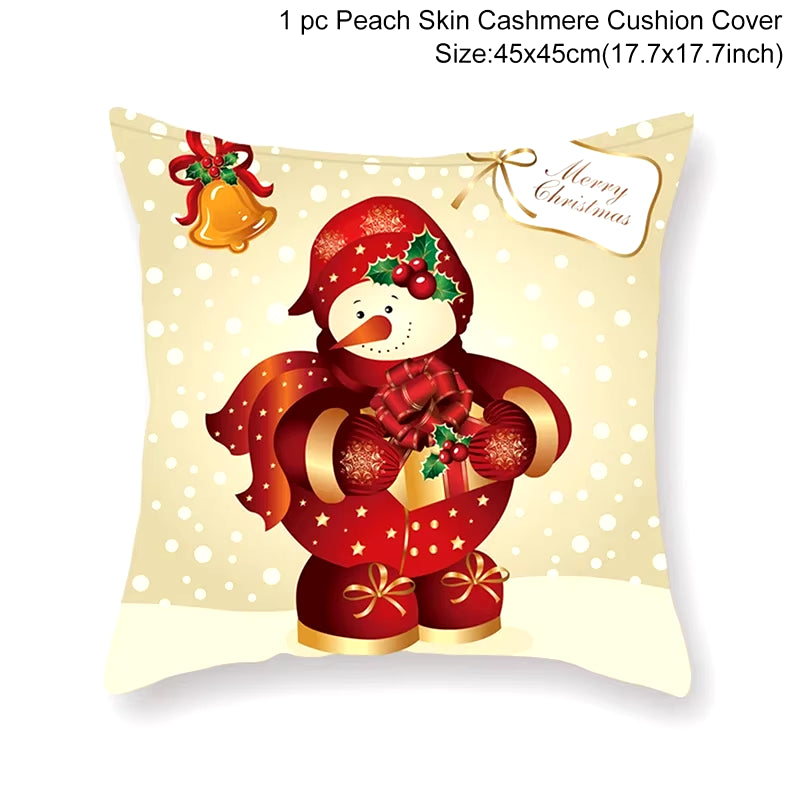 Christmas Cushion Cover  Decorations for Home