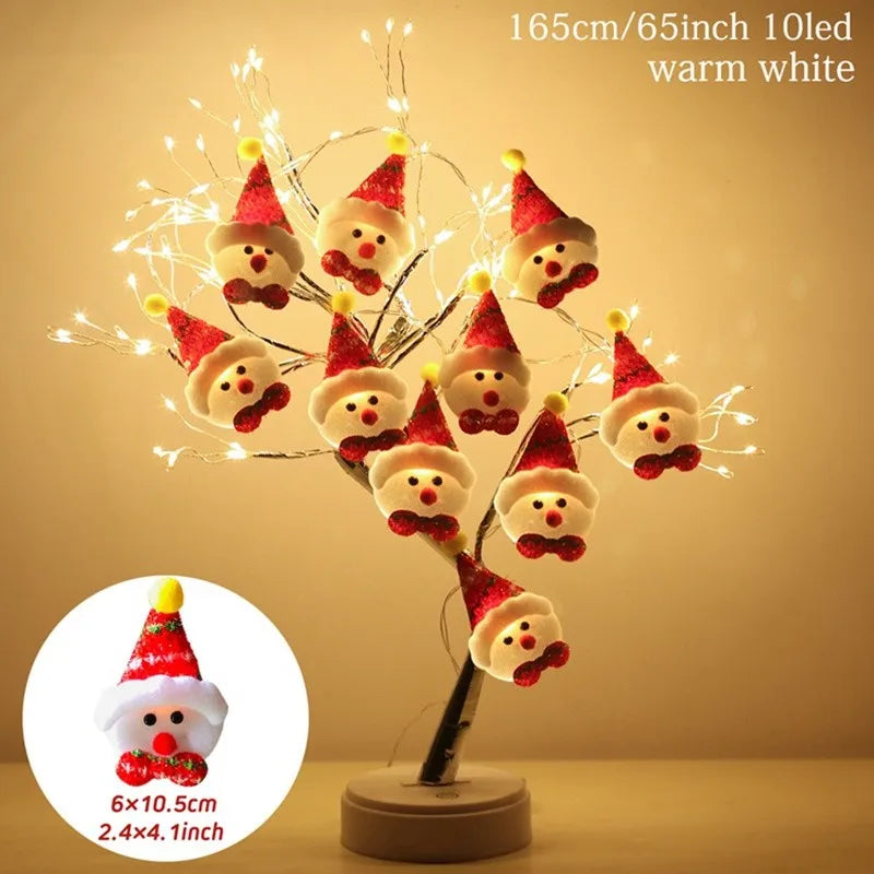 Snowman Christmas LED Garland String Light