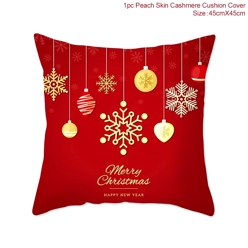 Christmas Cushion Cover  Decorations for Home