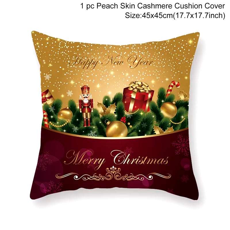 Christmas Cushion Cover  Decorations for Home